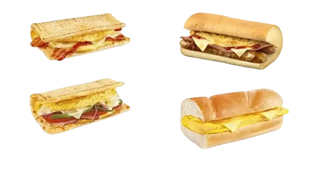 Subway All day breakfast menu UK