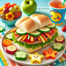 Veggie Delite Sub For Kids