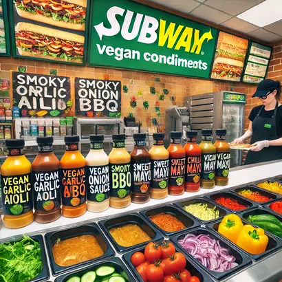 Subway Vegan Condiment Options in the UK.