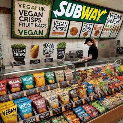 Subway Vegan Snacks Options in the UK.