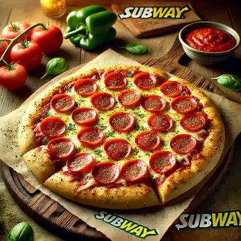 Subway Pepperoni Faltizza in the UK