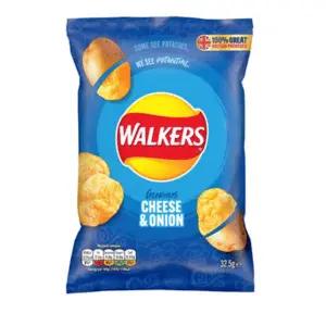 Walkers Cheese & Onion - Subway Sides- Crisps