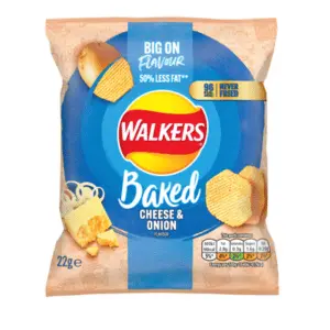 Walkers Oven Baked Cheese & Onion - Subway Sides - Crisps