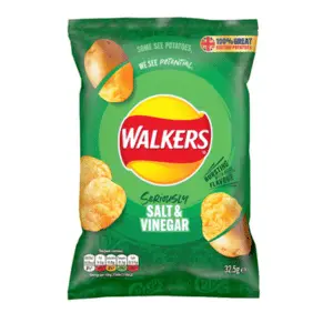 Walkers Salt & Vinegar - Subway Sides - Crisps